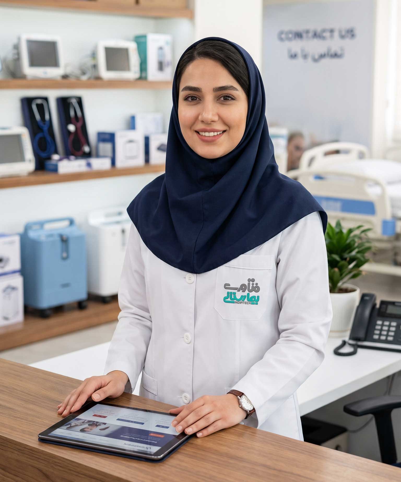 پشتیبانی Hospitech
